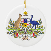 australisches Nationalemblem Keramikornament (Hinten)