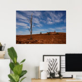 Australisches Outback Flinders Ranges Poster (Heimbüro)
