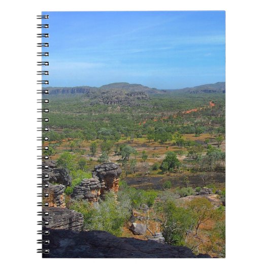 Australisches Outback-Notebook Notizblock (Vorderseite)