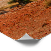 Australisches Outback Poster (Ecke)