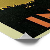 Australisches Outback Poster (Ecke)