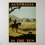 Australisches Outback Poster (Vorne)