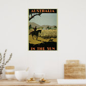 Australisches Outback Poster (Küche)
