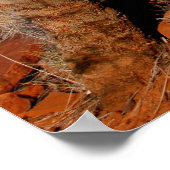 Australisches Outback-Wüstenposter Poster (Ecke)