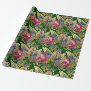 Australisches Pale-headed Rosella-Geschenkpapier Geschenkpapier
