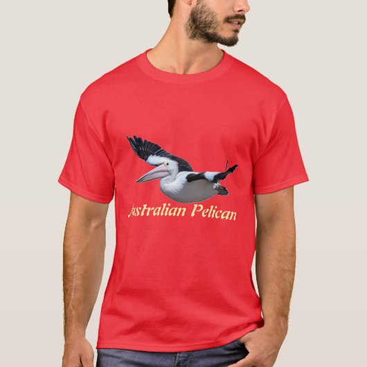 Australisches Pelican T-Shirt (Vorderseite)