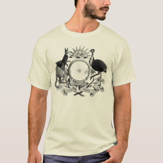 Australisches Radfahrer-Party-Shirt T-Shirt