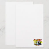 Australisches Rind Dog Agility Briefpapier (Vorne/Hinten)
