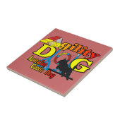 Australisches Rind Dog Agility Fliese (Seite)