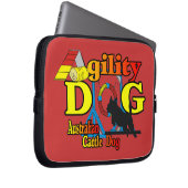 Australisches Rind Dog Agility Laptopschutzhülle (Vorne Rechts)
