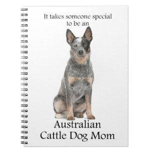 Australisches Rind Dog Mama Notebook Notizblock