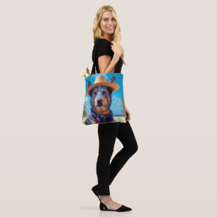 Australisches Rindvieh am Strand, Geschenk für Hun Tasche