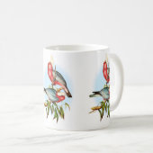 Australisches Rosa Galah Cockatoo Kaffeetasse (VorderseiteRechts)