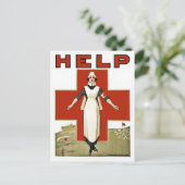 Australisches Rotes Kreuz Vintager Weltkrieg I Postkarte (Stehend Vorderseite)