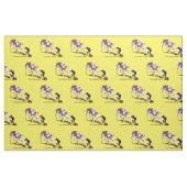 Australisches Schäfer-Schwarzes Tri Cowdog Gewebe Stoff (Fat Quarter (45,7 x 55,9 cm))