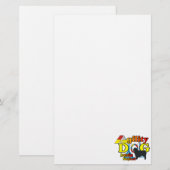 Australisches Shepherd-Agility Briefpapier (Vorne/Hinten)