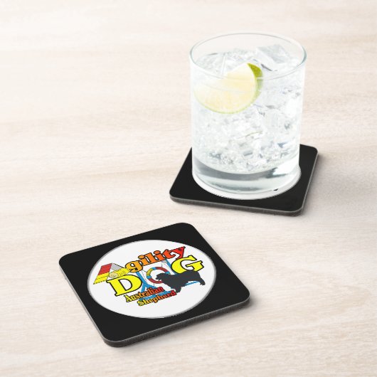 Australisches Shepherd-Agility Untersetzer (Rechte Seite)