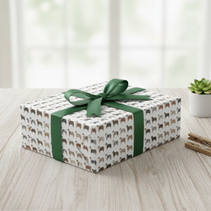 Australisches Shepherd Coat Pattern Wrapping Paper Geschenkpapier