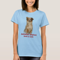 Australisches Shepherd Red Ladys Shirt