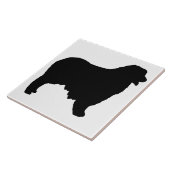 Australisches Shepherd-Silo Fliese (Seite)