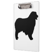 Australisches Shepherd-Silo Klemmbrett (Links)