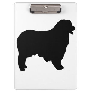 Australisches Shepherd-Silo Klemmbrett