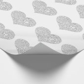 Australisches Slang-Herz Geschenkpapier (Ecke)