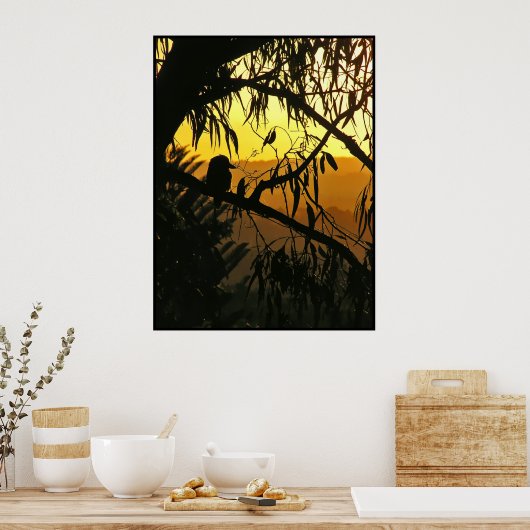 Australisches Solstice Sunset Poster (Küche)