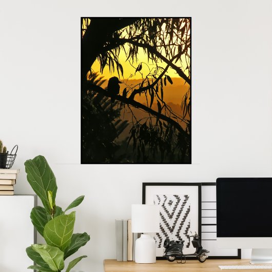 Australisches Solstice Sunset Poster (Heimbüro)