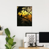 Australisches Solstice Sunset Poster (Heimbüro)