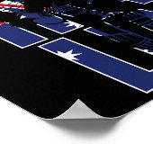 Australisches Supporter-Team Kit Geschenk Australi Poster (Ecke)