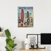 Australisches Surfposter | Surf | Surfer | Strand Poster (Heimbüro)