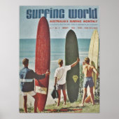 Australisches Surfposter | Surf | Surfer | Strand Poster (Vorne)