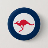 Australisches Symbol für die Nationalflagge Militä Button (Vorderseite)
