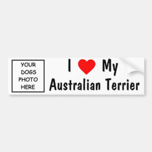 Australisches Terrier Autoaufkleber