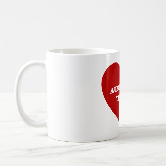 Australisches Terrier Kaffeetasse (Links)