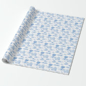 Australisches Tier-Toile (Blau) Geschenkpapier (Ungerollt)