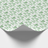 Australisches Tier-Toile (Grün) Geschenkpapier (Ecke)
