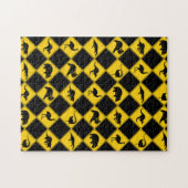 Australisches Tierstraßenschild-Muster Puzzle (Horizontal)