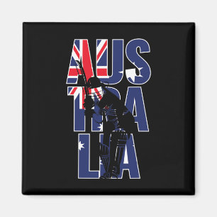Australisches Unterstützer-Team-Kit-Geschenk Austr Magnet