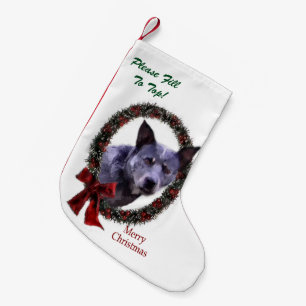 Australisches Vieh-Hundeweihnachten Kleiner Weihnachtsstrumpf