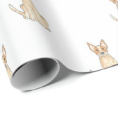 Australisches Vieh-HundHeeler Geschenk-Packpapier Geschenkpapier (Rolleneckpunkt)