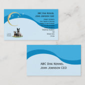 Australisches Vieh verfolgt w/Gold Mond-u. Visitenkarte (Vorne/Hinten)