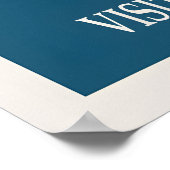 Australisches Vintage-Poster Poster (Ecke)