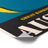 Australisches Vintage-Poster Poster (Ecke)