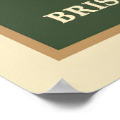 Australisches Vintage-Poster Poster (Ecke)