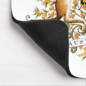 Australisches Wappen entwarf Einzelteile Mousepad (Ecke)