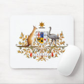 Australisches Wappen entwarf Einzelteile Mousepad (Mit Mouse)