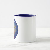 Australisches Wappen Kreisform Tasse (Zentrum)