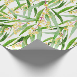 Australisches Wattle Pattern Geschenkpapier